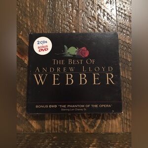 The Best Of Andrew Lloyd Webber 2 CD+ Bonus Dvd The Phantom Of The Opera